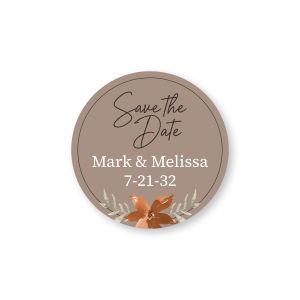 Round taupe boho 