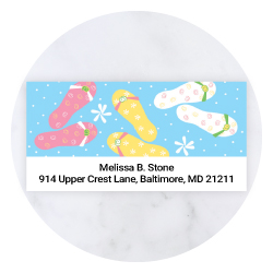 Whimsical and cheerful Fun Designs sheeted address labels by Current Labels.