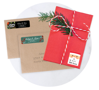 Shop Festive Christmas-themed Address Labels & Stationery at Current Labels
